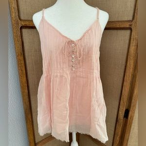Burberry pink babydoll cami